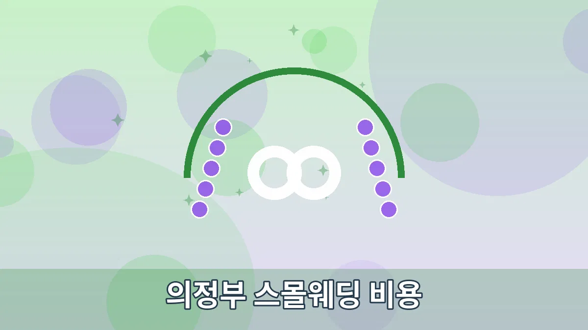 의정부 스몰웨딩 비용 안내 이미지 4