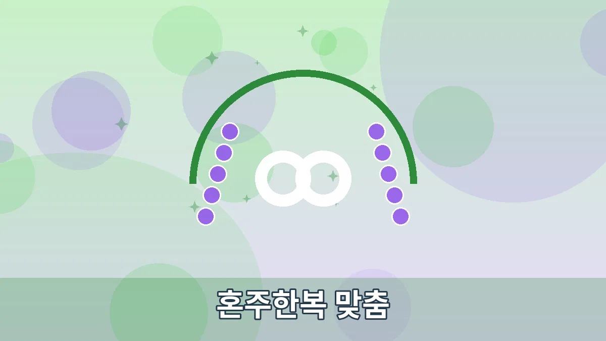 혼주한복 맞춤 안내 이미지 4
